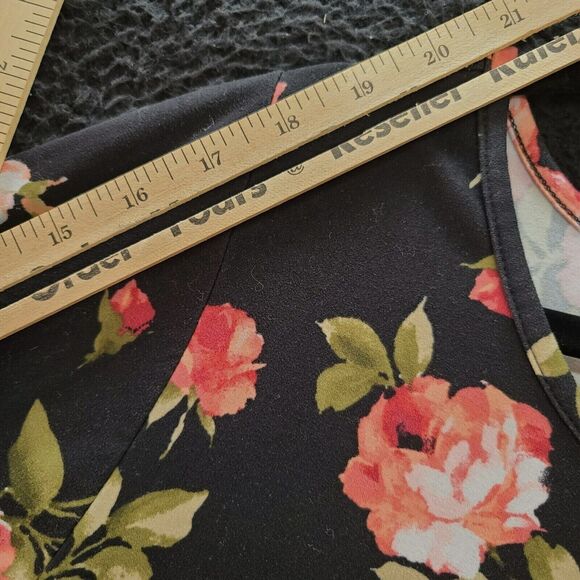 Maxine Nichols Womens Top Multi-Color Size Large Polyester Blend Pullover Stretc - Picture 5 of 12